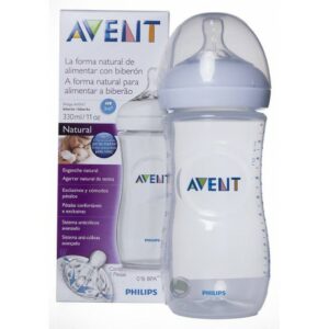 167967 - BIBERON PP NATURAL AVENT PHILIPS 330 ML BLANCO